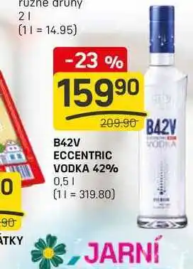 Flop B42V ECCENTRIC VODKA 42% 0,5l nabídka