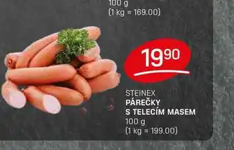 Flop PÁREČKY S TELECÍM MASEM 100 g nabídka