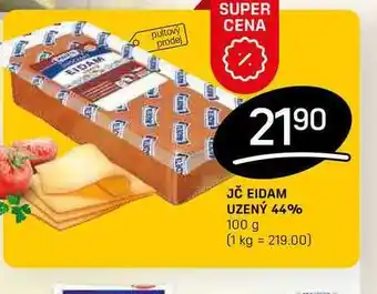 Flop JČ EIDAM UZENÝ 44% 100 g nabídka