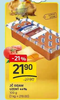 Flop JČ EIDAM UZENÝ 44% 100 g nabídka