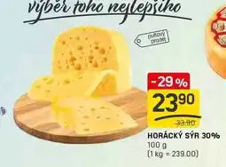 Flop HORÁCKÝ SÝR 30% 100 g nabídka