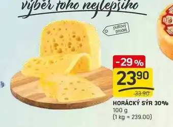 Flop HORÁCKÝ SÝR 30% 100 g nabídka