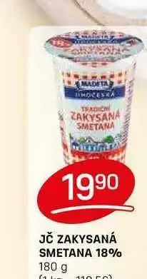 Flop JČ ZAKYSANÁ SMETANA 18% 180 g nabídka