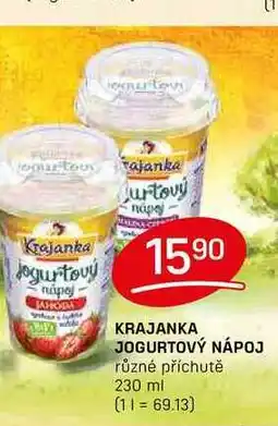 Flop KRAJANKA JOGURTOVÝ NÁPOJ různé příchutě 230 ml nabídka