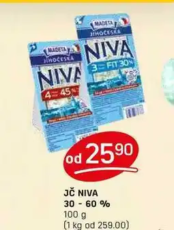 Flop JČ NIVA 30 - 60 % 100 g nabídka