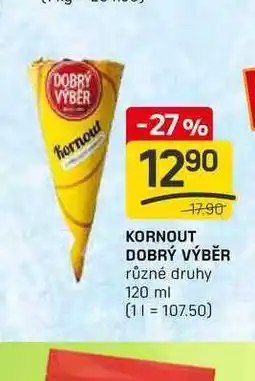 Flop KORNOUT DOBRÝ VÝBĚR různé druhy 120 ml nabídka