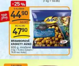 Flop BRAMBOROVÉ KROKETY AVIKO 600 g nabídka