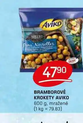 Flop BRAMBOROVÉ KROKETY AVIKO 600 g nabídka