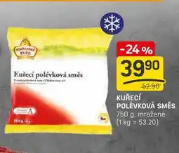 Flop KUŘECÍ POLÉVKOVÁ SMĚS 750 g, mražené nabídka