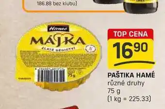 Flop PAŠTIKA HAMÉ různé druhy 75 g nabídka