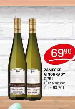 Flop ZÁMECKÉ VINOHRADY 0,75l nabídka