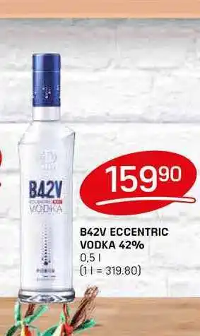 Flop B42V ECCENTRIC VODKA 42% 0,5l nabídka