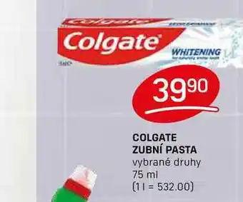 Flop COLGATE ZUBNÍ PASTA vybrané druhy 75 ml nabídka