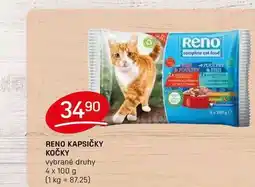 Flop RENO KAPSIČKY коску vybrané druhy 4 x 100 g nabídka