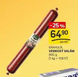 Flop VESNICKÝ SALÁM 600 g nabídka