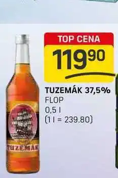 Flop TUZEMÁK 37,5% FLOP 0,5l nabídka