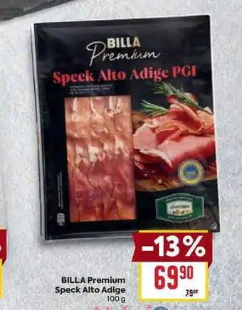 Billa BILLA Premium Speck Alto Adige 100g nabídka