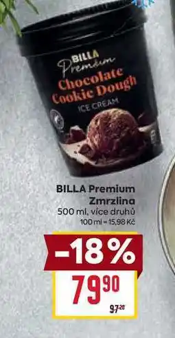 Billa BILLA Premium Zmrzlina 500 ml nabídka