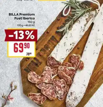 Billa BILLA Premium Fuet Iberico 150 g nabídka