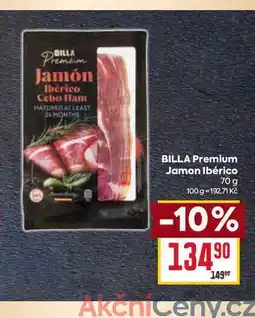 Billa BILLA Premium Jamon Ibérico 70 g nabídka