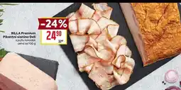 Billa BILLA Premium Pikantní slanina Deli z pultu lahůdek cena za 100g nabídka