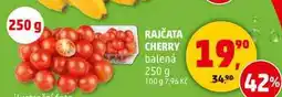 Penny Market RAJČATA CHERRY balená, 250 g nabídka