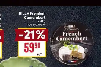 Billa BILLA Premium Camembert 250g nabídka