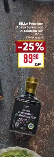 Billa BILLA Premium Aceto Balsamico di Modena IGP 250 ml nabídka