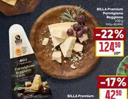 Billa BILLA Premium Parmigiamo Reggiano 200g nabídka