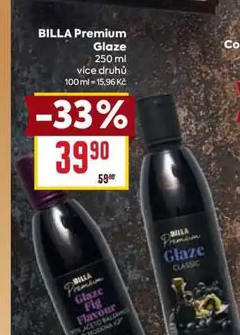 Billa BILLA Premium Glaze 250 ml nabídka