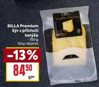 Billa BILLA Premium Sýr s příchutí lanýže 150 g nabídka