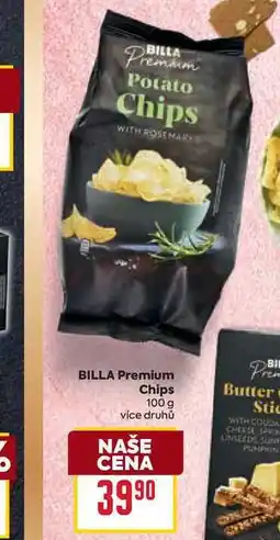 Billa BILLA Premium Chips 100g nabídka