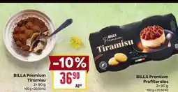 Billa BILLA Premium Profiteroles 2x 90 g nabídka