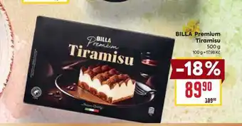 Billa BILLA Premium Tiramisu 500 g nabídka