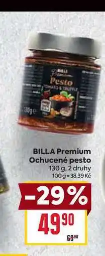 Billa BILLA Premium Ochucené pesto 130 g nabídka