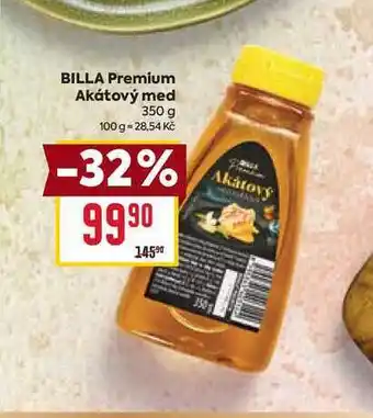 Billa BILLA Premium Akátový med 350 g nabídka