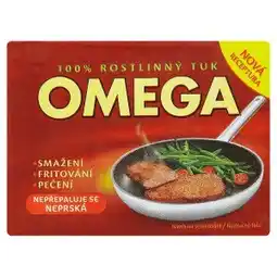 Billa Omega 100% rostlinný tuk 250g nabídka
