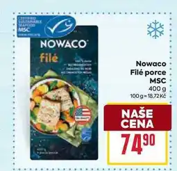 Billa Nowaco Filé porce MSC 400 g nabídka