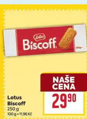 Billa Lotus Biscoff 250 g nabídka