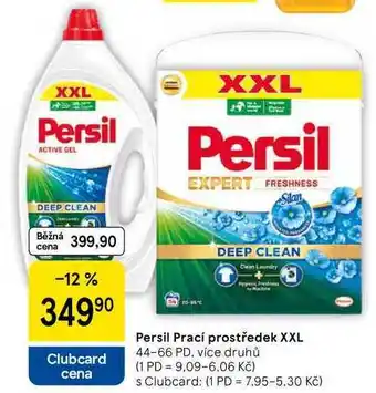 Tesco Persil Prací prostředek XXL, 44-66 PD, více druhů nabídka