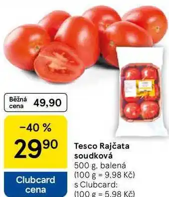 Tesco Tesco Rajčata soudková, 500 g, balená nabídka