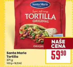 Billa Santa Maria Tortilla 371 g nabídka