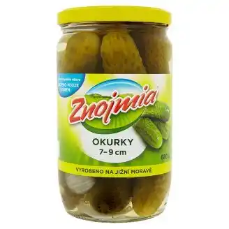 Billa Okurky Znojmia 7-9 cm 680g nabídka