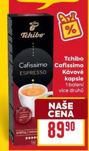 Billa Tchibo Cafissimo ESPRESSO Kávové kapsle 1 balení nabídka