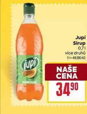 Billa Jupí Sirup 0,7l nabídka