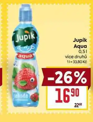 Billa Jupík Aqua 0,5l nabídka