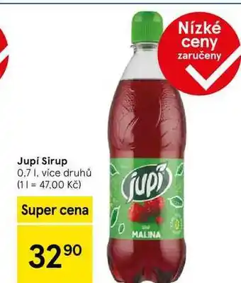 Tesco Jupí Sirup, 0.7 l nabídka