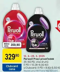 Tesco Perwoll Prací prostředek, 35-60 PD, více druhů nabídka