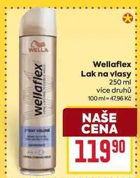 Billa Wellaflex Lak na vlasy 250 ml nabídka