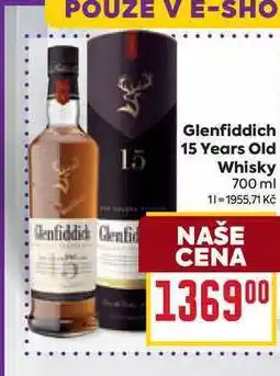 Billa Glenfiddich 15 Years Old Whisky 700 ml nabídka